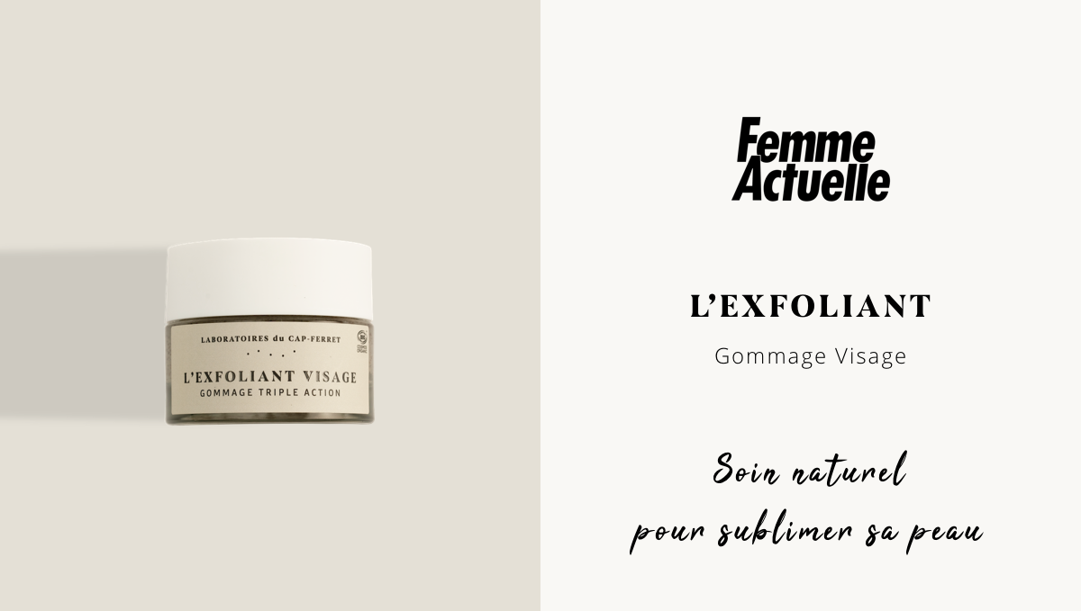 L'Exfoliant Visage dans Femme Actuelle