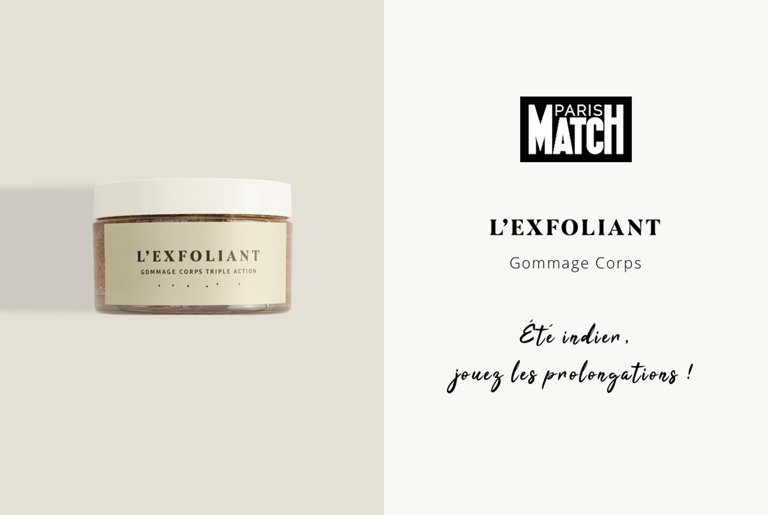 L'Exfoliant Gommage Corps triple action dans Paris Matich