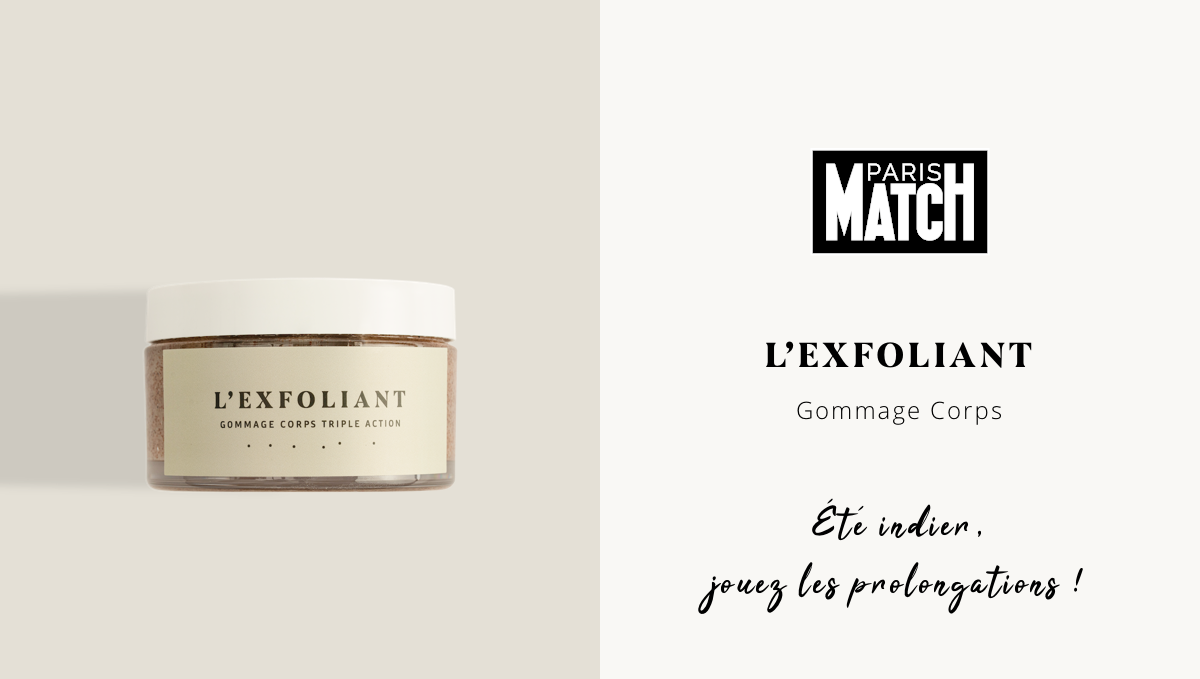 L'Exfoliant Gommage Corps triple action dans Paris Matich