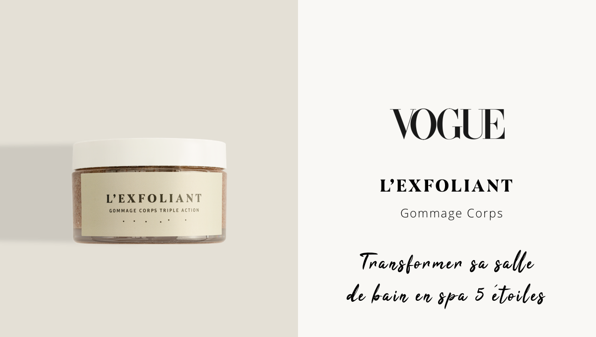 L'Exfoliant dans Vogue